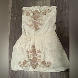 Billa Bong Cotton Strapless Dress